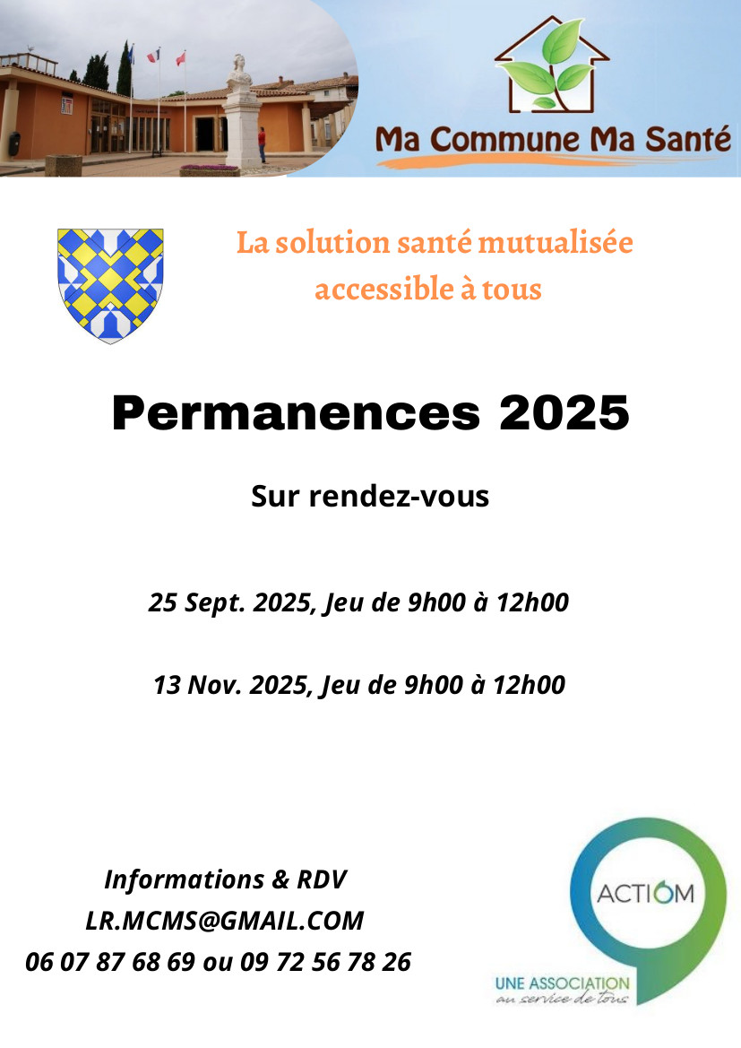 Permanence Ma Commune Ma Santé