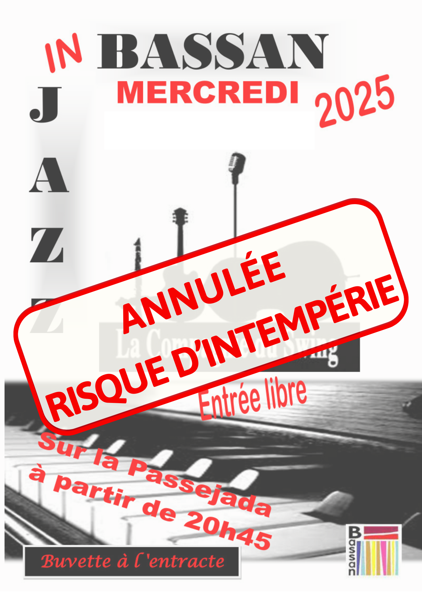 Soirée Jazz annulée