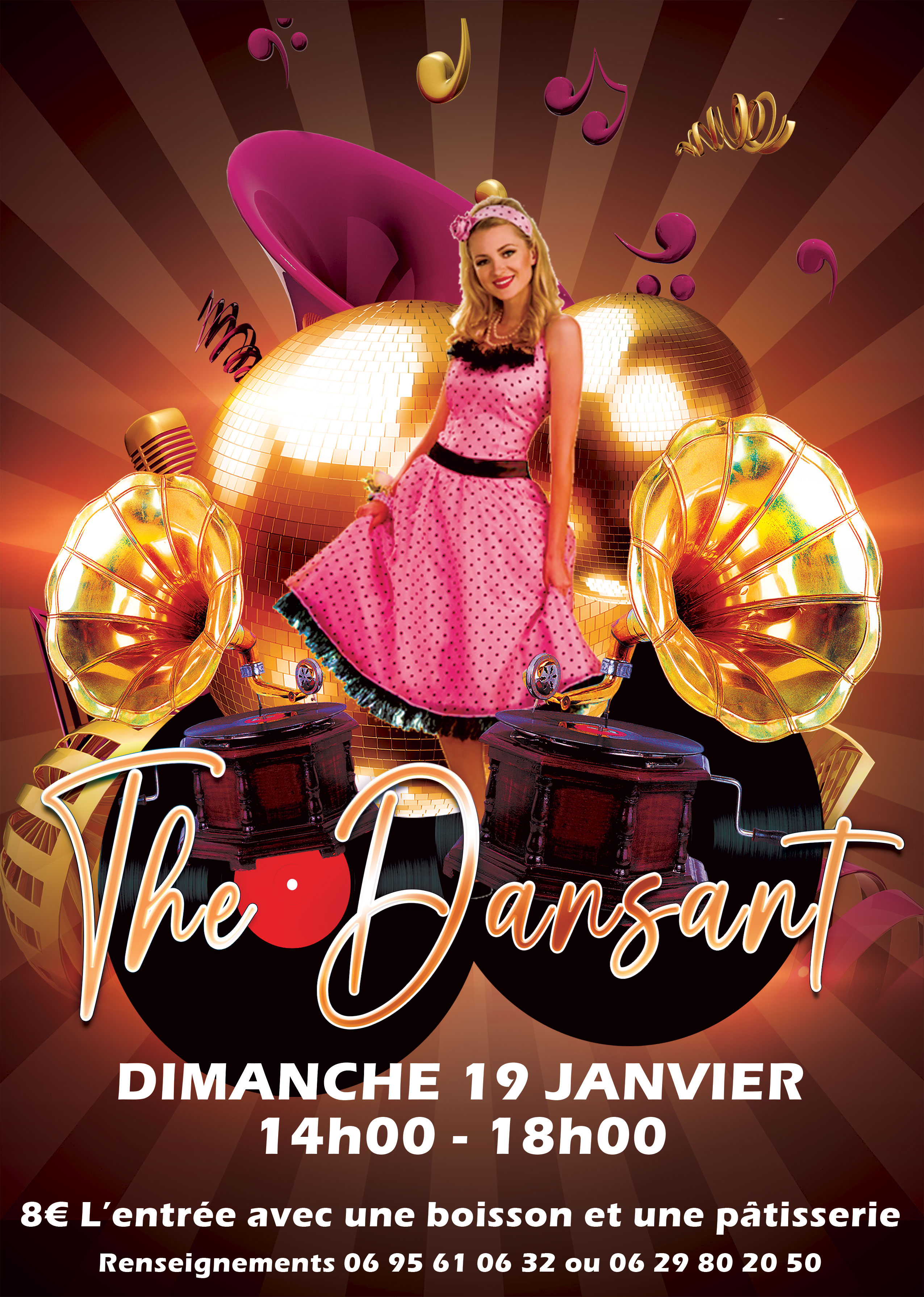 Thé dansant - Dimanche 19 janvier