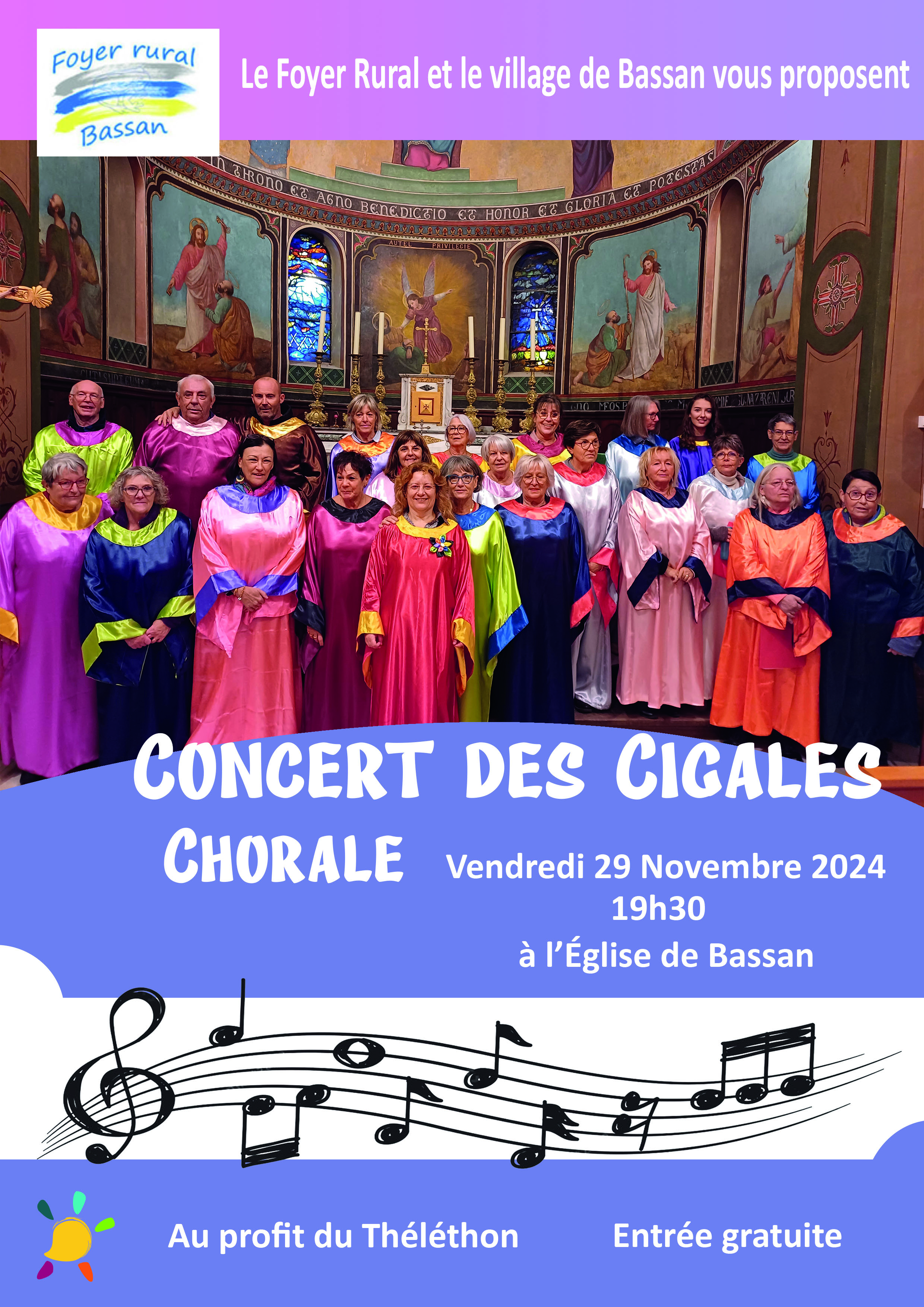 Concert de la Chorale du Foyer Rural